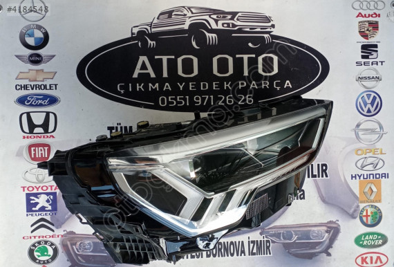83A941034 AUDI Q3 SOL LED FAR ORJİNAL ÇIKMA