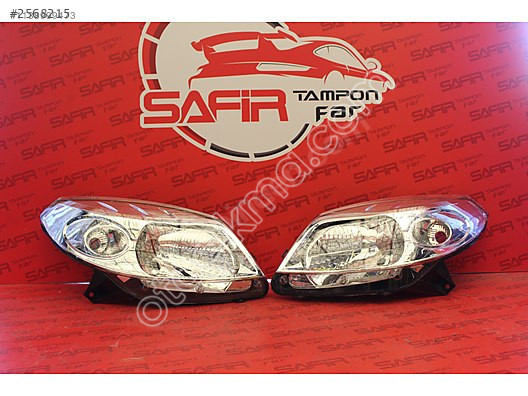 DACİA SANDERO 2008-2013 MODEL ÖN FAR LAMBASI TAKIMI 82007338