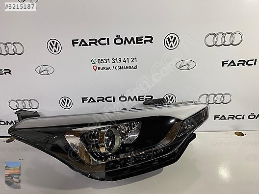 HYUNDAİ İ20 SAĞ FAR LEDLİ MERCEKLİ SIFIR
