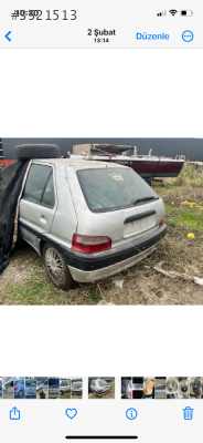 Citroen saxo sol arka kapı