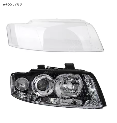 AUDI A4 2000-2004 SAĞ FAR CAMI SIFIR