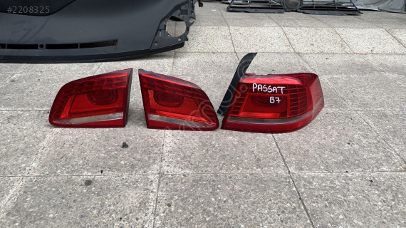 VW PASSAT B7 ÇIKMA ORJİNAL HATASIZ SAĞ ARKA STOP LEDLİ