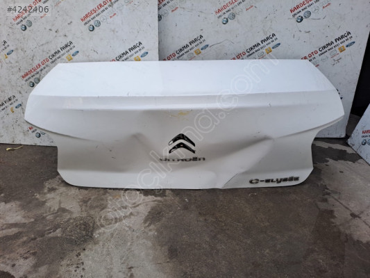 Citroen C.elysee arka bagaj kapağı (hasarlı parça)