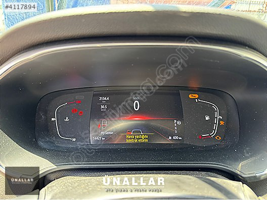 RENAULT MEGANE 4 HAYALET KADRAN | ÜNALLAR OTO ÇIKMA |