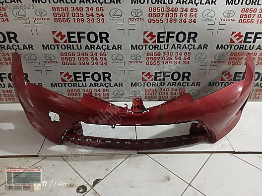 TOYOTA AURİS ÖN TAMPON ÇIKMA ORİJİNAL PARÇA 2013-2015