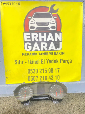 FİAT EGEA GÖSTERGE SAATİ ORJİNAL ÇIKMA
