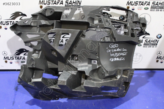 BMW 5 SERİ G60 ÖN TAMPON SOL İÇ BRAKET 51118084655
