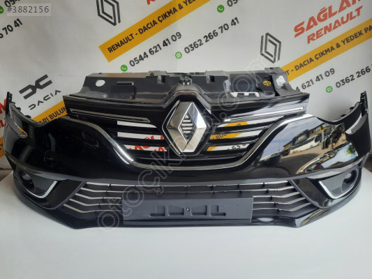 Megane 4 16-20 Full Dolu Sıfır İthal Siyah Ön Tampon 620226317R