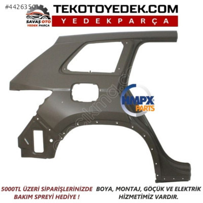 KODİAQ ARKA ÇAMURLUK SAĞ SOL 2016 VE ÜZERİ / KAMPANYA