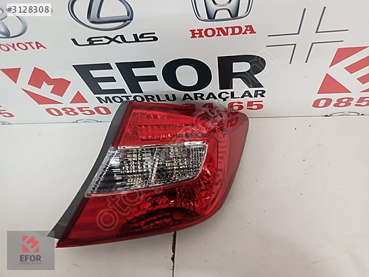 HONDA CİVİC SIFIR SAĞ STOP 12-16 OEM NO; 33500-TR0-E01