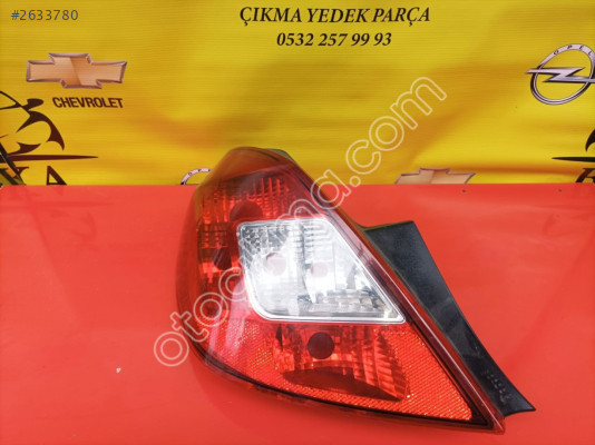 Orijinal Çıkma Opel Corsa D Sol Stop Lambası Yedek Parça