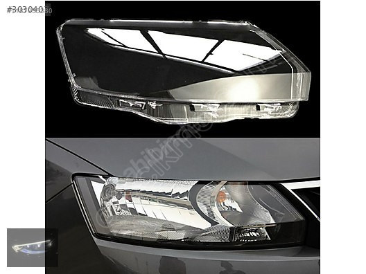 SKODA RAPİD SAĞ FAR CAMI SIFIR 2013-2016