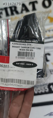 A2056203401 ÖTH BRAKET TAMPON C182 C200 W205 ÖN SOL