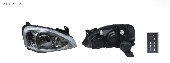 Opel Corsa C Sağ-Sol Takım Far Lambası 2003-2005