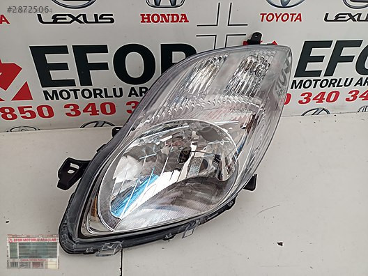 TOYOTA YARİS SIFIR DEPO SOL FAR 09-12 OEM : 81170-0D330