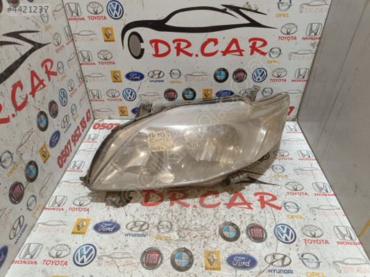 TOYOTA COROLLA SOL ÖN FAR ORJİNAL ÇIKMA PARÇA