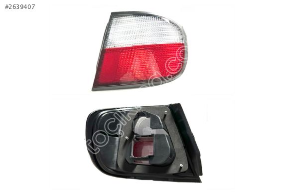Nissan Stop Primera 96-00 Dış Sağ (Beyaz/Kırmızı)