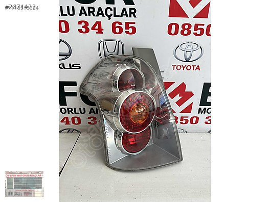 TOYOTA VERSO SOL STOP ÇIKMA ORJİNAL YEDEK PARÇA 05-08