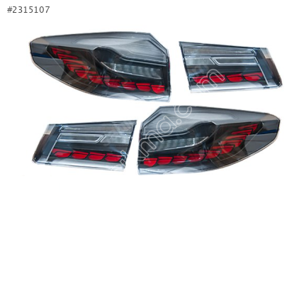 Bmw G30 Stop Lamba Set M4 Tipi Black Lıne 2017-2019