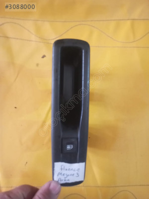 Renault Fluence arka cam düğmesi