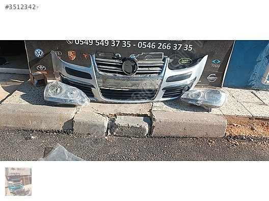 Eski kasa Jetta dolu tampon sağ sol far çıkma orjinal