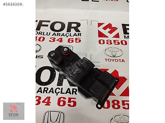 HONDA JAZZ SIFIR SOL ÖN CAM DÜĞME 02-06 OEM NO: 35750-SAA-G12