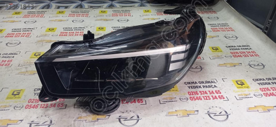 OPEL CORSA F MAKYAJLI SOL LED FAR ÇIKMA SÖKME YEDEK PARÇA