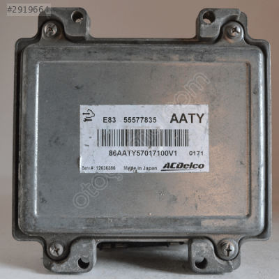 55577835 12636386 MOTOR BEYNI OPEL CORSA 1.2