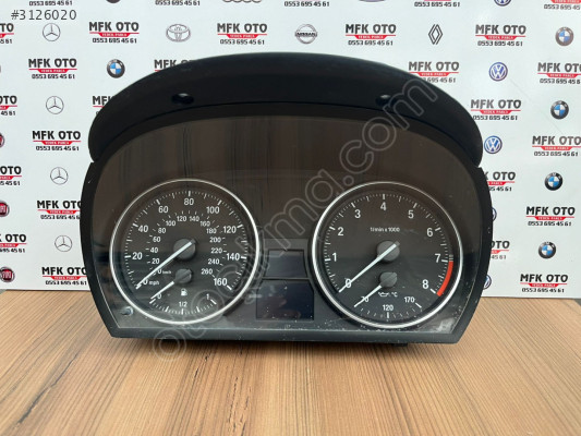 BMW 3 SERİ E90 E92 335i KM SAATİ GÖSTERGE PANELİ ORJİNAL 9187083