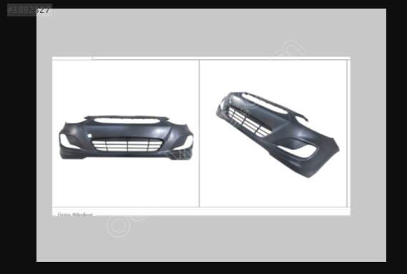 HYUNDAİ ACCENT BLUE ÖN TAMPON IZGARALI 2011 SONRASI