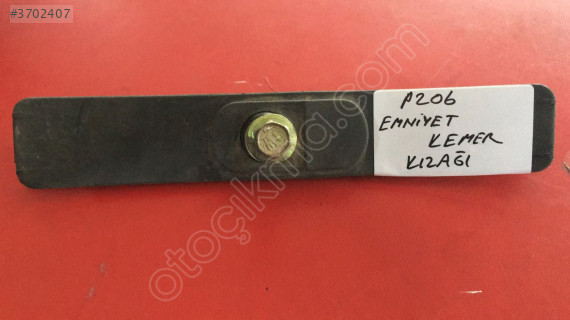 PEUGEOT P 206 EMNİYET KEMER KIZAĞI ORJ ÇIKMA
