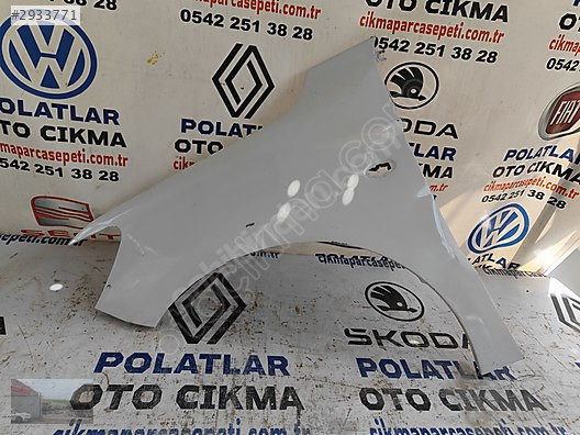 Citroen C Elysee sol çamurluk Orjinal beyaz