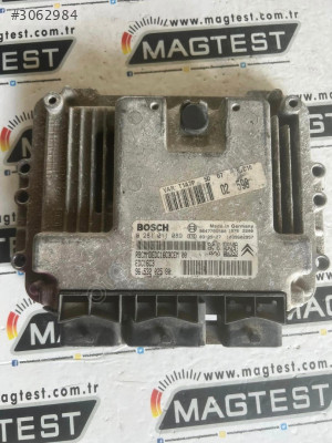 Peugeot 206 1.4 HDI Motor Beyni 0281011089 9653202580 EDC16C3