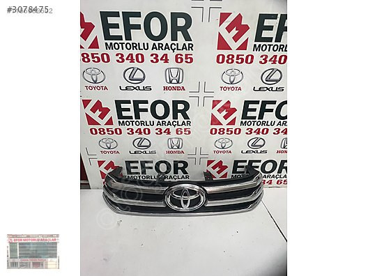 TOYOTA HİLUX ÖN PANJUR ORJİNAL ÇIKMA YEDEK PARÇA 16-20