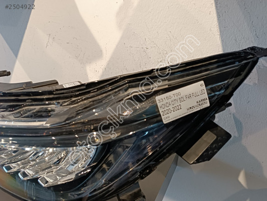 HONDA CİTY SOL FAR FULL LED 2020 2022 33150-T00 C