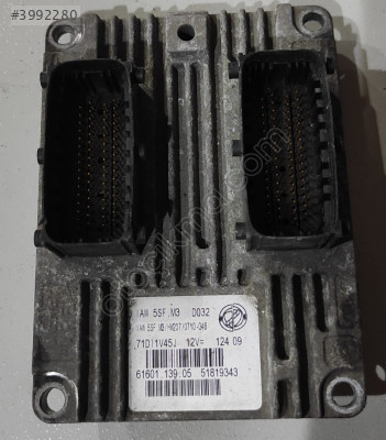 FİAT GRANDE PUNTO MOTOR BEYNİ IAW5SF.M3 51819343 71DI1V45J HW207