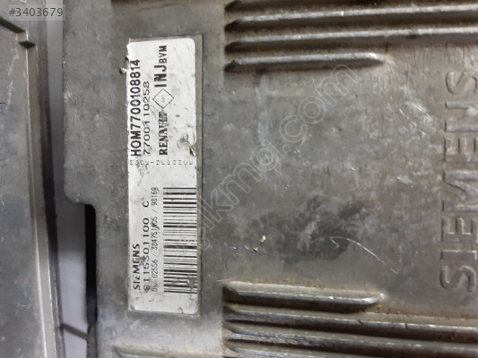 s115303100 7700112342 7700108814 clio motor beyini