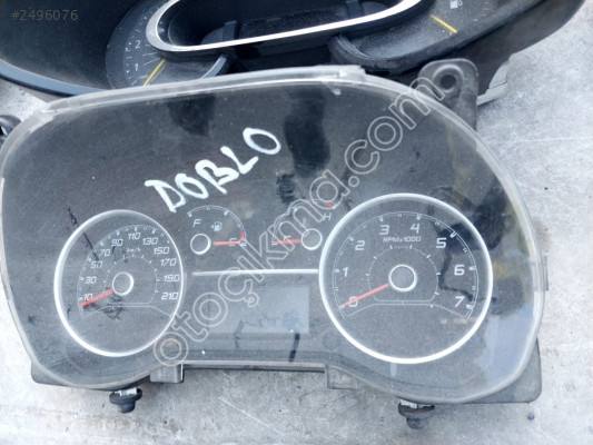 FİAT DOBLO ÇIKMA GÖSTERGE SAATİ ASEL OTO
