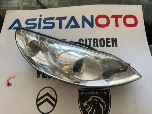 Peugeot 407 sağ ön far çıkma