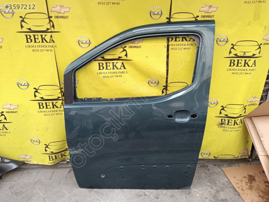 OPEL COMBO E SOL ÖN KAPI ÇIKMA ORJİNAL YEDEK PARÇA