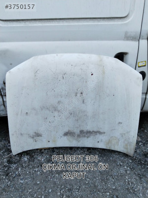 PEUGEOT 306 ÇIKMA ORJİNAL ÖN KAPUT