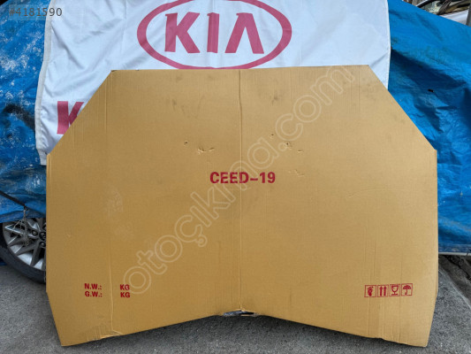 kia ceed sıfır ön kaput 2018-2022
