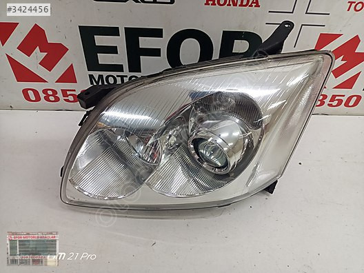 TOYOTA AVENSİS SOL FAR ÇIKMA ORJİNAL YEDEK PARÇA