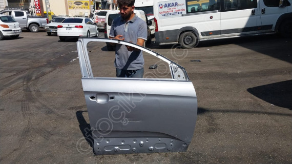 OPEL GRANDLAND GRİ SAĞ ÖN KAPI ORJİNAL GÖÇÜKLÜK