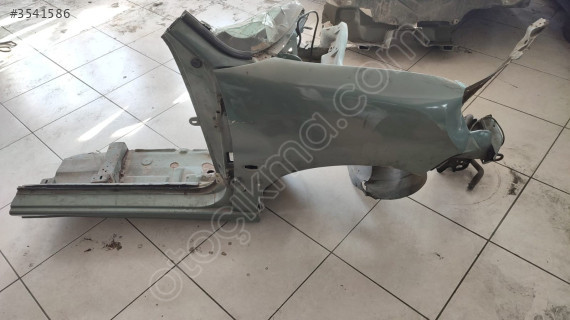 02-08 Berlingo Sağ Ön Şase Kupa Kesme Marşpiyel