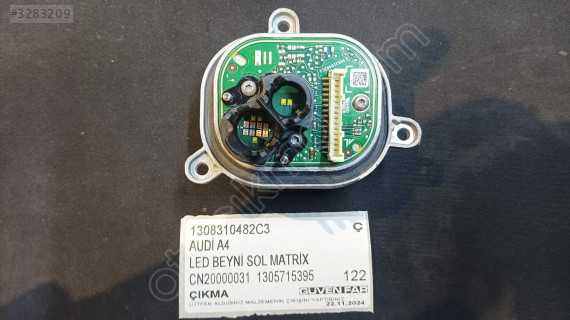AUDİ A4 LED BEYNİ SOL MATRİX 1305715395 1308310482C3 Ç