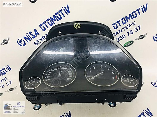 BMW 3 SERİSİ F30 KASA GÖSTERGE PANELİ DİZEL ÇIKMA 62109363169