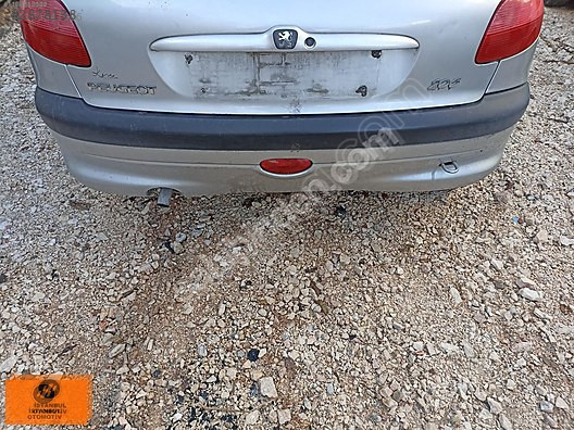PEUGEOT 206 ORJINAL ÇIKMA ARKA TAMPON DEMİRİ 