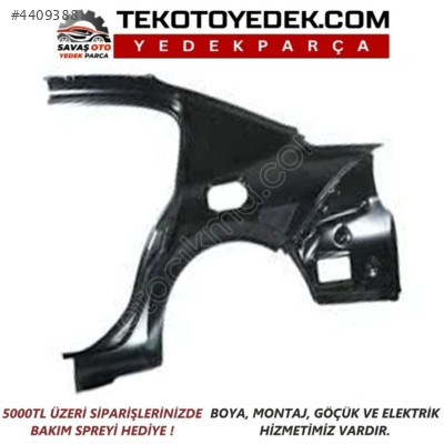 MEGANE 2 ARKA ÇAMURLUK SAĞ SOL 2003 VE ÜZERİ / KAMPANYA