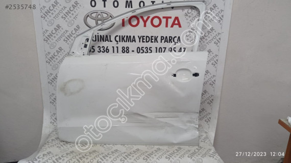 VOLKSWAGEN POLO 2011 2017 SOL ÖN KAPI ÇIKMA ORJİNAL